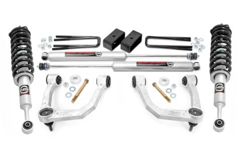 3.5 Inch Lift Kit UCA N3 Struts 05-21 Toyota Tacoma 2WD/4WD Rough Country