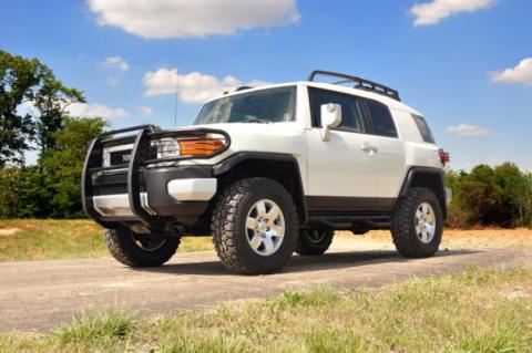 3 Inch Toyota Suspension Lift Kit Coil Spring Spacers 07-14 FJ Cruiser 4WD/2WD Red Rough Country