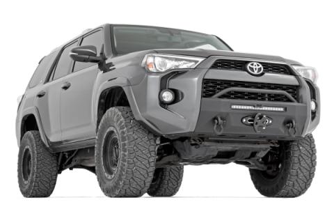 3 Inch Lift Kit Upper Control Arms RR Coils N3 Struts Red Toyota 4Runner (10-24) Rough Country