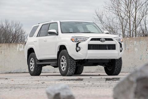3 Inch Lift Kit Upper Control Arms RR Coils Vertex/V2 Struts Toyota 4Runner (10-24) Rough Country