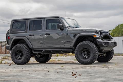 3.5 Inch Jeep Suspension Lift Kit Control Arm Drop (18-20 Wrangler JL Diesel) Rough Country