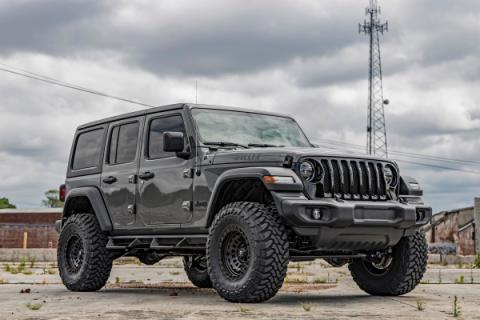 3.5 Inch Jeep Suspension Lift Kit Control Arm Drop (18-20 Wrangler JL Diesel) Rough Country