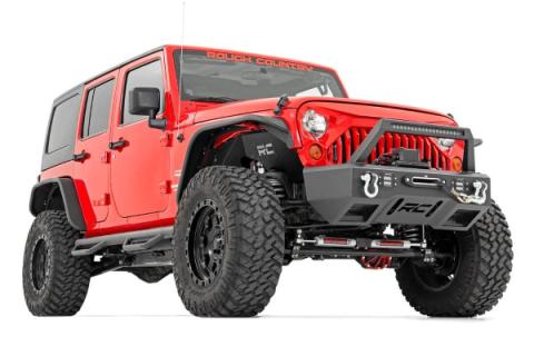 4 Inch Jeep Long Arm Upgrade Kit 07-18 Wrangler JK Rough Country