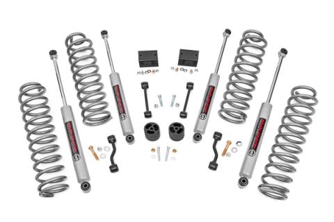 2.5 Inch Lift Kit Coils Jeep Wrangler Unlimited Non-Rubicon 4WD (2024-2026) Rough Country
