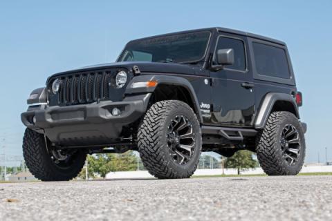 2.5 Inch Lift Kit Coils M1 Jeep Wrangler JL 4WD (2024-2026) Rough Country