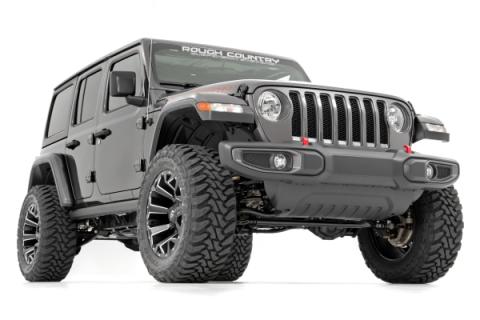 2.5 Inch Lift Kit Coils Jeep Wrangler Unlimited Rubicon 4WD (2024-2026) Rough Country