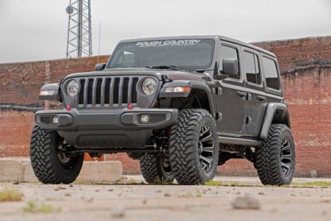2.5 Inch Lift Kit Coils Jeep Wrangler Unlimited Rubicon 4WD (2024-2026) Rough Country