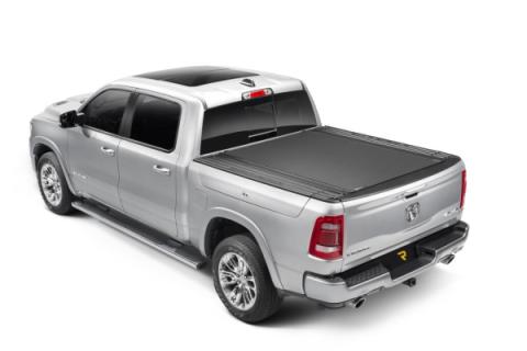 Revolver X4s Hard Rolling Truck Bed Cover 2019-2026 (New Body Style) Ram 5 Foot 7 Inch Bed with RamBox with or without Multifunction Tailgate BAK
