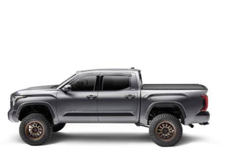 Revolver X4ts Hard Rolling Truck Bed Cover 2007-2021 Toyota Tundra 6 Foot 6 Inch Bed with Deck Rail System without Trail Special Edition Storage Boxes BAK