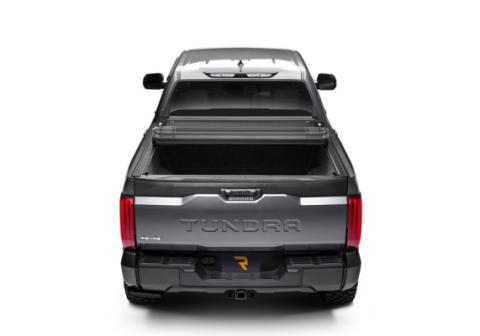 Revolver X4ts Hard Rolling Truck Bed Cover 2007-2021 Toyota Tundra 6 Foot 6 Inch Bed with Deck Rail System without Trail Special Edition Storage Boxes BAK