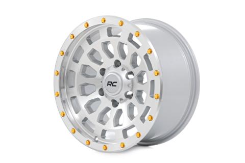 87 Series Wheel Simulated Beadlock Full Machine 17x8.5 5x5 +0mm Rough Country