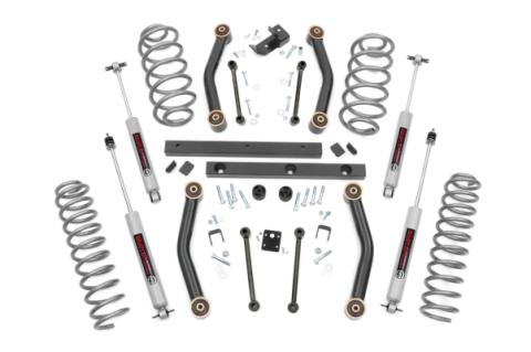 4 Inch Jeep Suspension Lift Kit 04-06 4WD Wrangler TJ Unlimited Rough Country