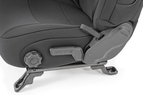 Jeep Neoprene Seat Cover Set Black 18-20 Wrangler JL Unlimited Rough Country