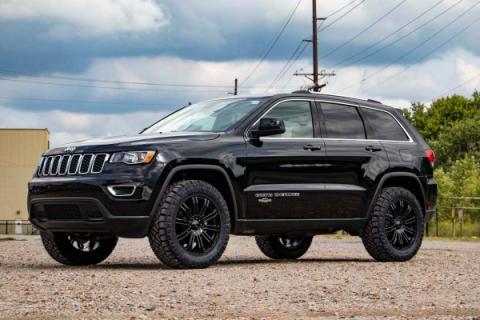 2.5 Inch Lift Kit N3 Struts 16-20 Jeep Grand Cherokee 4WD Rough Country