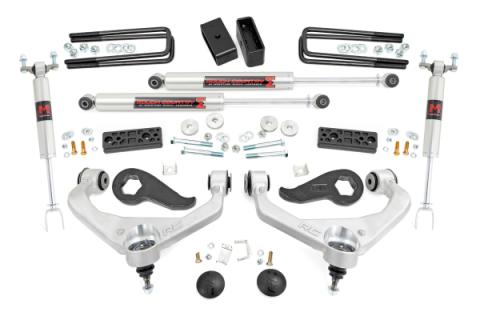 3 Inch Lift Kit UCAs M1 Sierra/Silverado 3500 HD (20-26) Rough Country
