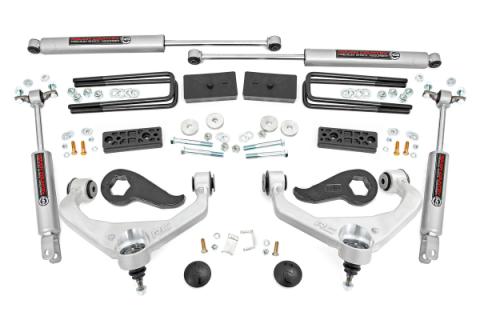 3 Inch GM Bolt-On Suspension Lift Kit 20 2500HD Rough Country