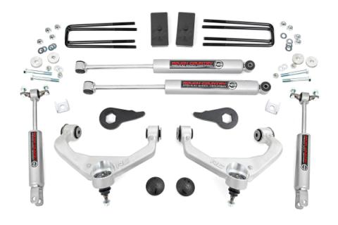 3.5 Inch Suspension Lift Kit 11-19 Silverado/Sierra 2500/3500HD Rough Country