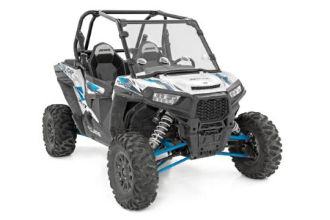 Polaris Scratch Resistant Vented Full Windshield without Factory Plastic Visor 16-18 Polaris RZR 900/1000XP Turbo Rough Country