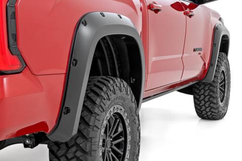 Traditional Pocket Fender Flares Flat Black Toyota Tundra 2WD/4WD (22-23) Rough Country