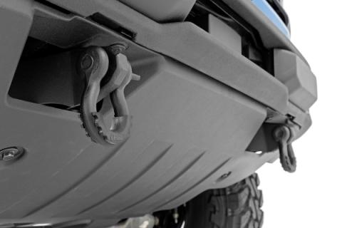 Tow Hook Brackets D-Ring Combo 21-Up Ford Bronco 4WD Rough Country