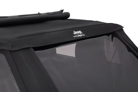 Jeep Trektop - Jeep 07-18 Wrangler JK 4-Door (Premium Black Twill) Bestop