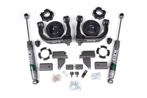 22-26 Toyota Tundra 4WD 3.25 Inch Adventure Series Lift Kit 1.75 Inch Rear Spacer Nitro Rear Shocks Zone Offroad