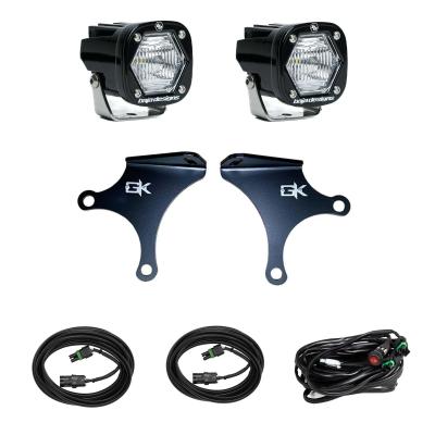 S1 Knuckle Pods Light Kit 2007-2018 Jeep JK Wrangler (Trail Clear) Baja Designs