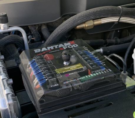 BantamX w/ Red LED Switch panel for JK 2007-2008