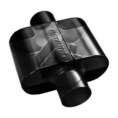 Super 10 Series Chambered Muffler Super 10 Series Stainless Steel 2.50 Inch In/Out Aggressive Sound Flowmaster
