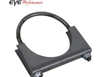 Exhaust Clamp 2.5 Inch Standard Steel U-Bolt Saddle Clamp Diamond Eye