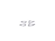 2001-2004 Chevrolet / GMC 2 inch Replacement Up-Pipes Ceramic