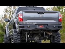 Nissan Heavy-Duty Rear LED Bumper 16-20 Titan XD Rough Country