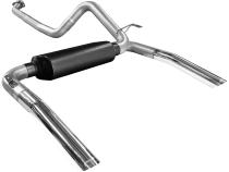 American Thunder Cat-Back Exhaust System 1986-1991 Chevrolet Camaro And Pontiac Firebird With 5.0L Or 5.7L Engine Using 3.00-Inch Flanged Catalytic Converter Moderate Sound Flowmaster