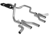 American Thunder Cat-Back Exhaust System 2000-2006 Toyota Tundra With 4.7L Engine Fits 2/4 Wheel Drive Models And All Wheelbases Aggressive To Moderate Sound Flowmaster