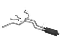 American Thunder Cat-Back Exhaust System 2002-2005 Dodge Ram 1500 With 4.7L, 5.9L Engine Fits 2/4 Wheel Drive, All Wheelbases Aggressive To Moderate Sound Flowmaster