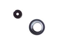 Suspension Shock Absorber Twintube Rear BMW 745i 2005-2002 745Li 2005-2002 750i 2008-2006 750Li 2008-2006 Eye 15.8mm Stem Black Paint B4 OE Replacement Bilstein