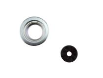 Suspension Shock Absorber Twintube Rear BMW 525xi 2007-2006 528i xDrive 2010-2009 528xi 2008 530xi 2007-2006 535i xDrive 2010-2009 535xi 2008 Eye 15.4mm Stem Black Paint B4 OE Replacement Bilstein
