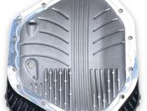 Ram-Air Differential Cover Kit Satin Black/Machined w/Hardware for 17-24 Ford F250 HD Tow Pkg and F350 SRW with Dana M275 Rear Axle Banks Power