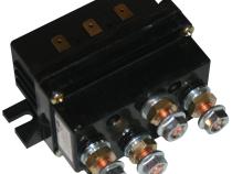 Winch Contactor 450 AMP W/Spade Connectors Bulldog Winch