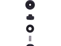 Suspension Shock Absorber Rear Monotube Ram 2500 2025-2014 4WD Only For Rear Lifted Height 2.0 Inch Without Air Leveling Suspension B8 5100 Bilstein