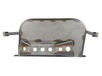 Tacoma T-Case and Exhaust Skid Plate 05-Present Toyota Tacoma Bare All Pro Off Road