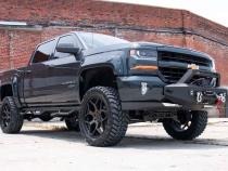 7 Inch Lift Kit Bracket Vertex/V2 Shks 14-16 Chevy/GMC 1500 Rough Country