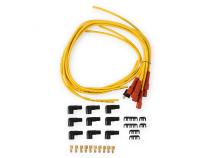 Spark Plug Wire Set- 7Mm-Super Stock-Copper Core-Universal Straight Boots Yellow 3008 Universal Fit ACCEL