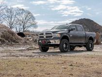6.0 Inch Dodge Suspension Lift Kit Vertex Struts and Vertex Shocks 12-Up Ram 1500 4WD Rough Country