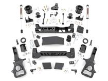 6 Inch RAM Suspension Lift Kit w/V2 Shocks 19-23 RAM 1500 4WD 22XL Factory Wheel Models Rough Country