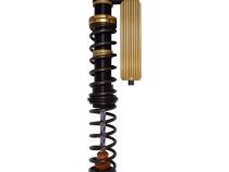 Suspension Shock Absorber and Coil Spring Assembly Monotube Front Left Can-Am Maverick X3 RS Turbo Type III Hard Anodized Black Hawk Powersports Bilstein