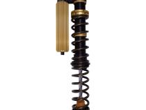 Suspension Shock Absorber and Coil Spring Assembly Monotube Front Left Can-Am Maverick X3 RS Turbo Type III Hard Anodized Black Hawk Powersports Bilstein