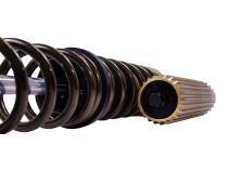 Suspension Shock Absorber and Coil Spring Assembly Monotube Front Left Can-Am Maverick X3 RS Turbo Type III Hard Anodized Black Hawk Powersports Bilstein