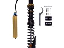 Suspension Shock Absorber and Coil Spring Assembly Monotube Rear Right Can-Am Maverick X3 RS Turbo R Type III Hard Anodized Black Hawk Powersports Bilstein