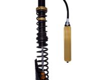 Suspension Shock Absorber and Coil Spring Assembly Monotube Rear Right Can-Am Maverick X3 RS Turbo R Type III Hard Anodized Black Hawk Powersports Bilstein